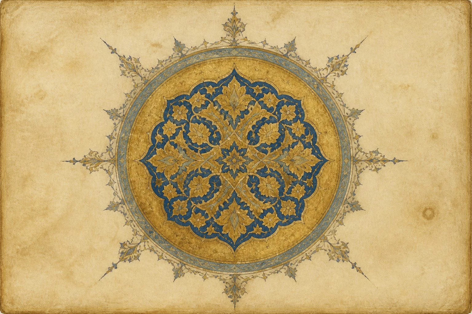 Abdülkadir Geylani Tesbihi — yazı ortası