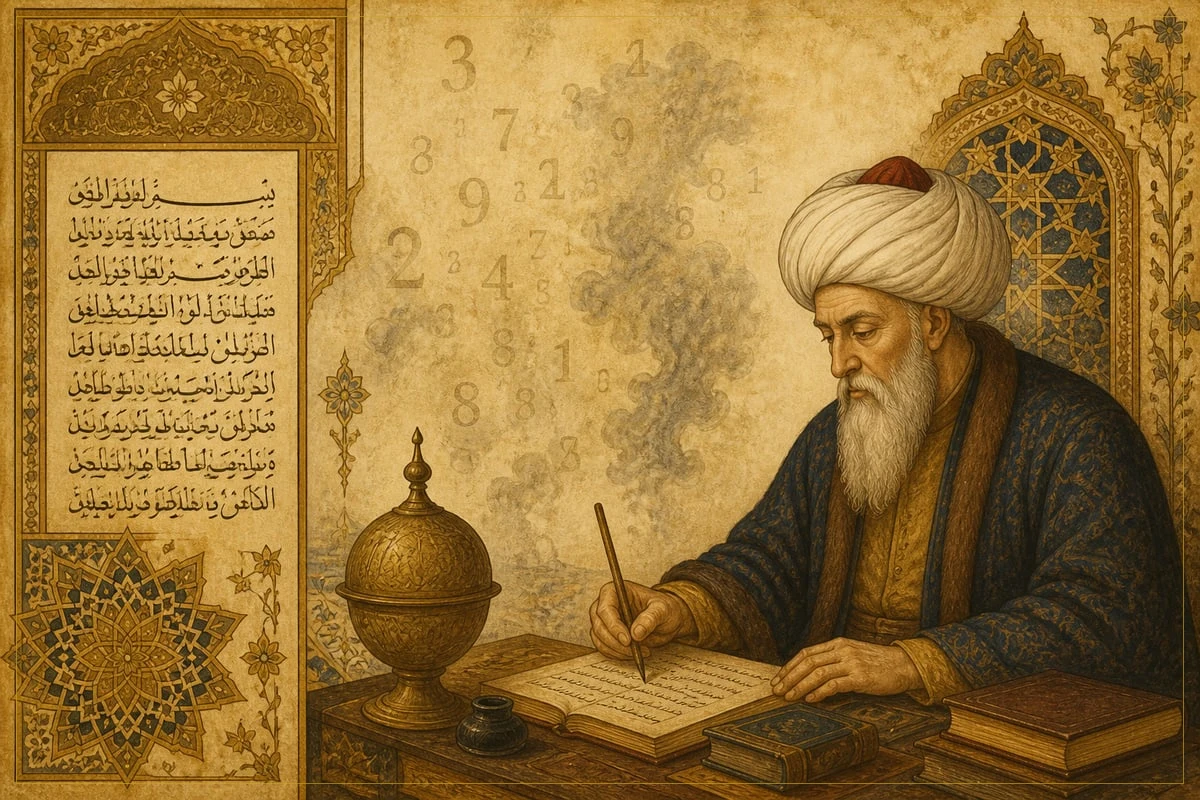 Ebced ve numeroloji ayrımı — klasik ihtiyat görseli