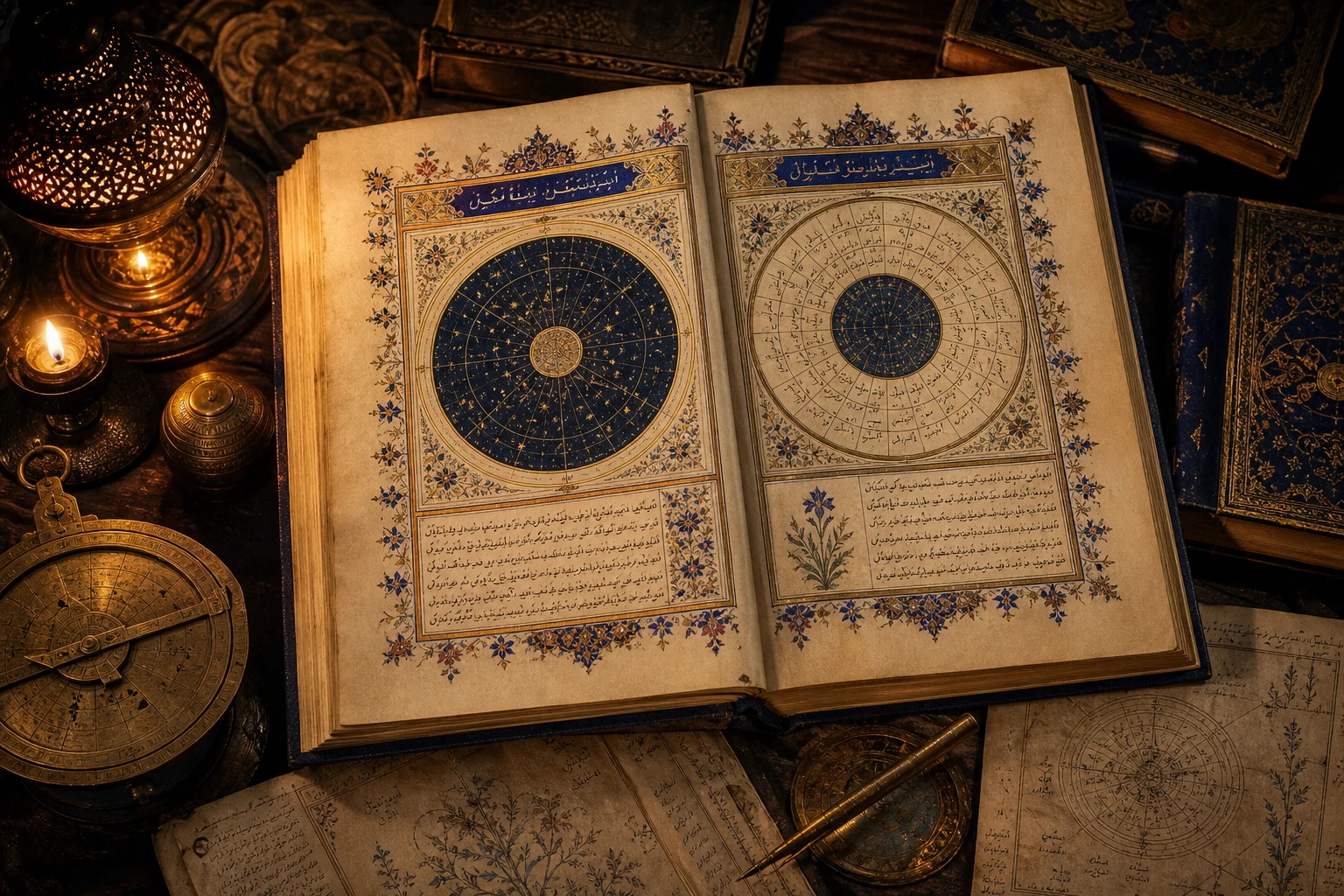 Örnek yıldızname raporu — bölüm şeritleri ile açık rapor minyatürü