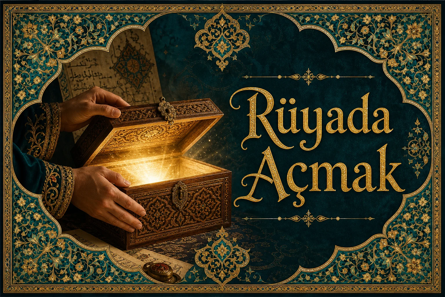 Rüyada Açmak — Osmanlı yıldızname estetiğinde tezhipli minyatür kapak