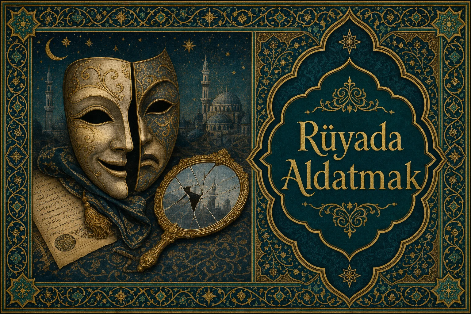 Rüyada Aldatmak — Osmanlı yıldızname estetiğinde tezhipli minyatür kapak