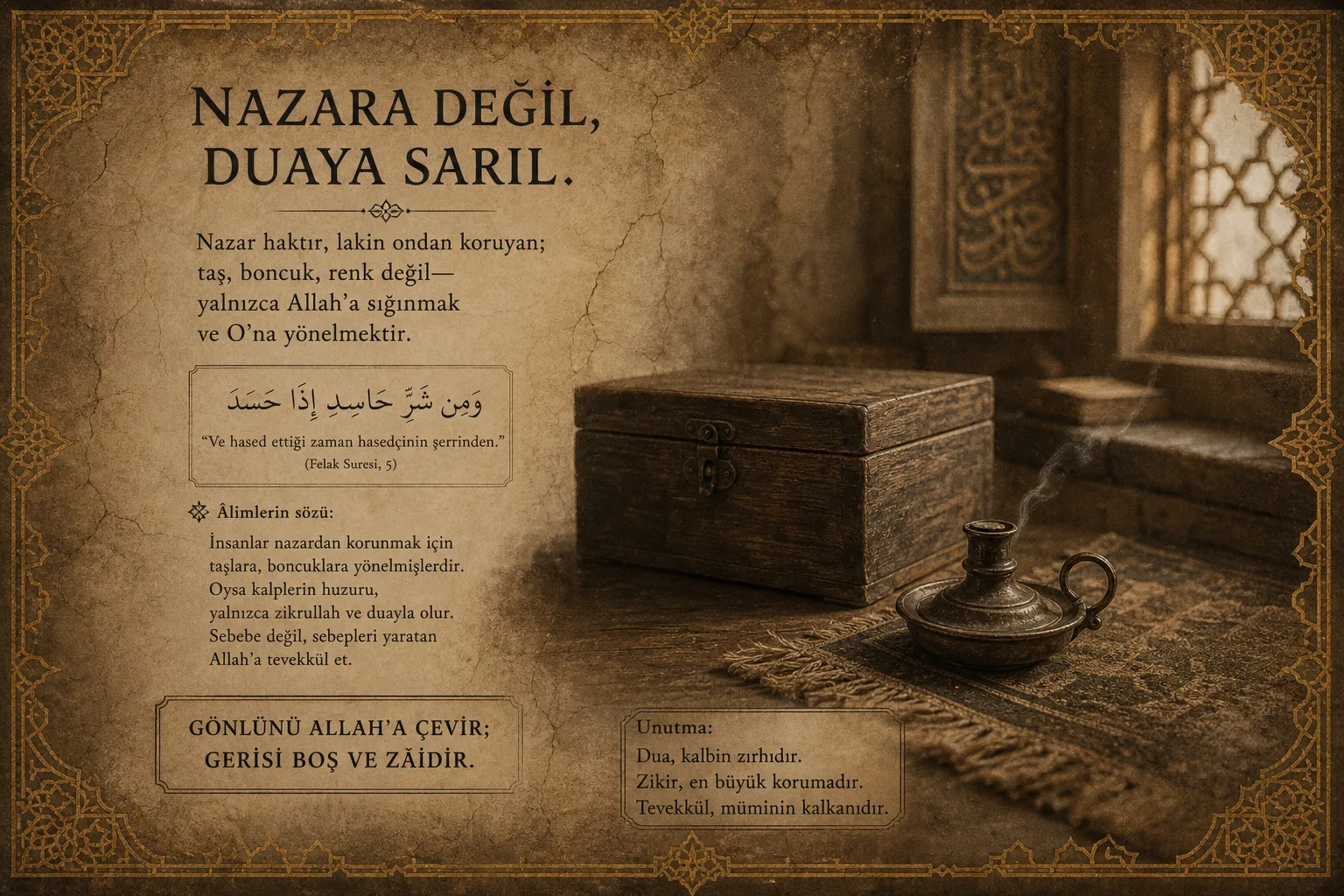 Nazar Boncuğu İslam’da