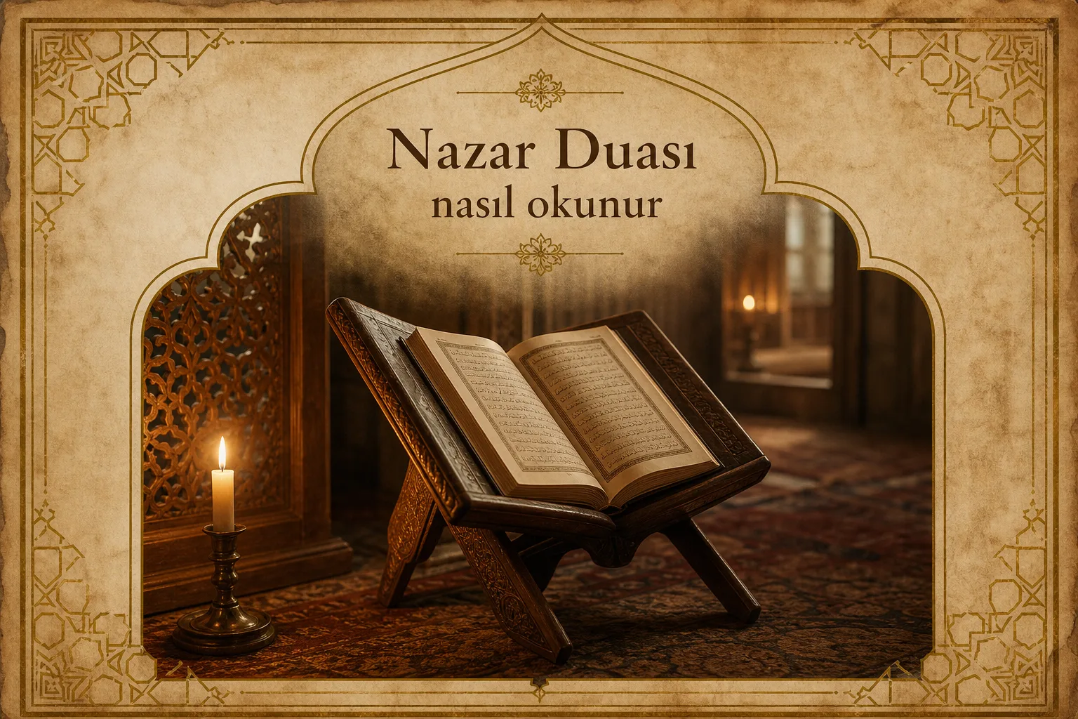 Nazar Duası Nasıl Okunur?