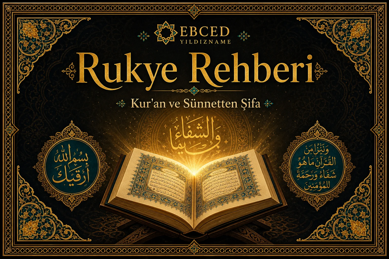 Kişiye Özel Rukye Programı — Osmanlı tezhipli minyatür görseli