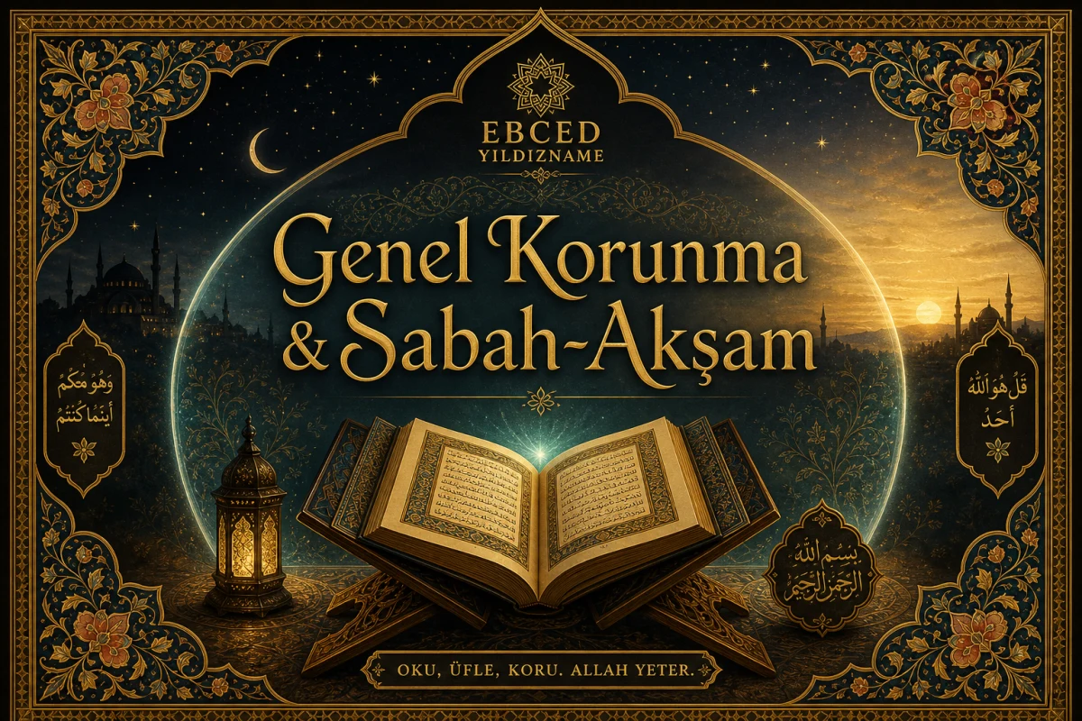 Genel Korunma & Sabah-Akşam — rukye kapak