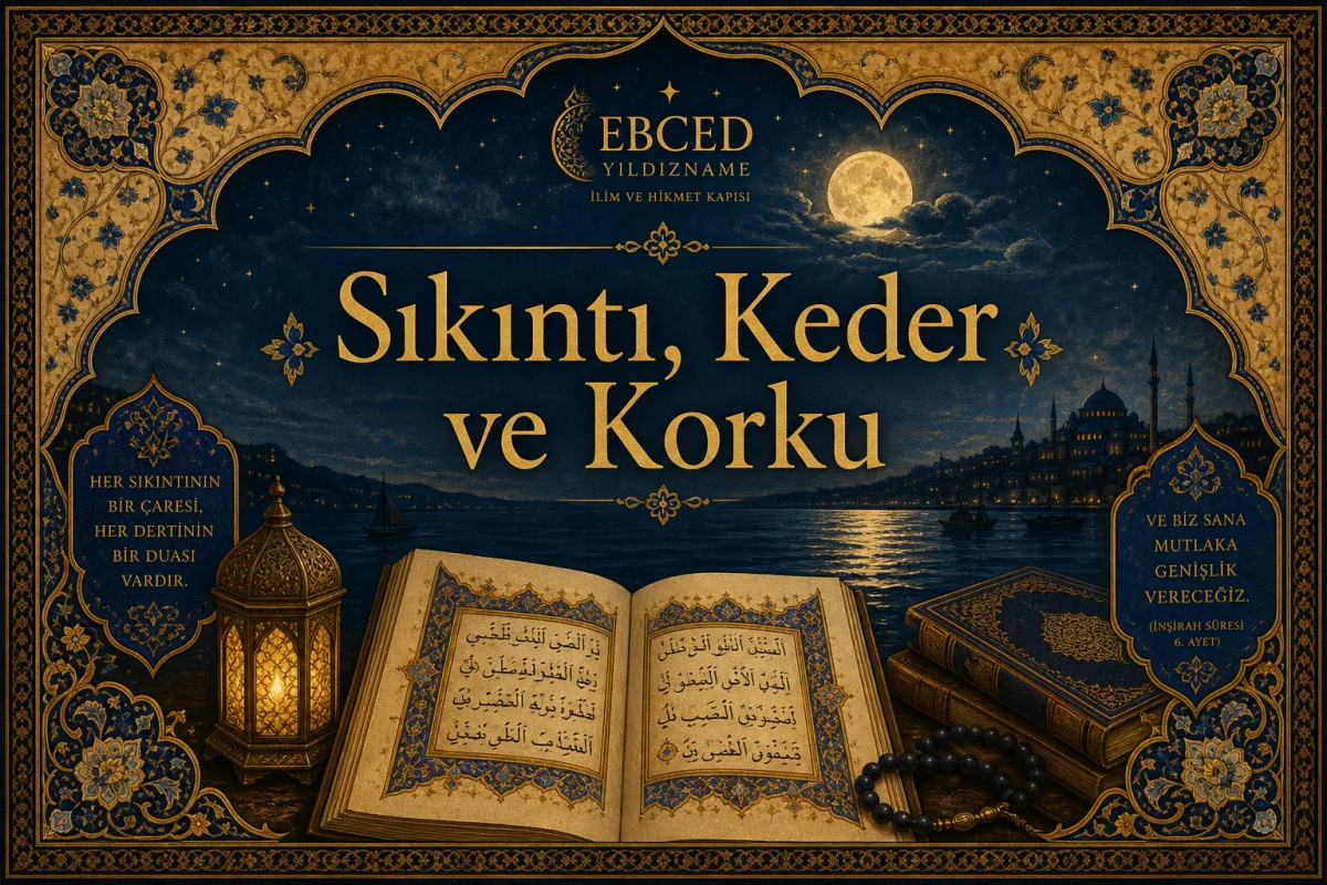 Sıkıntı, Keder ve Korku — rukye kapak