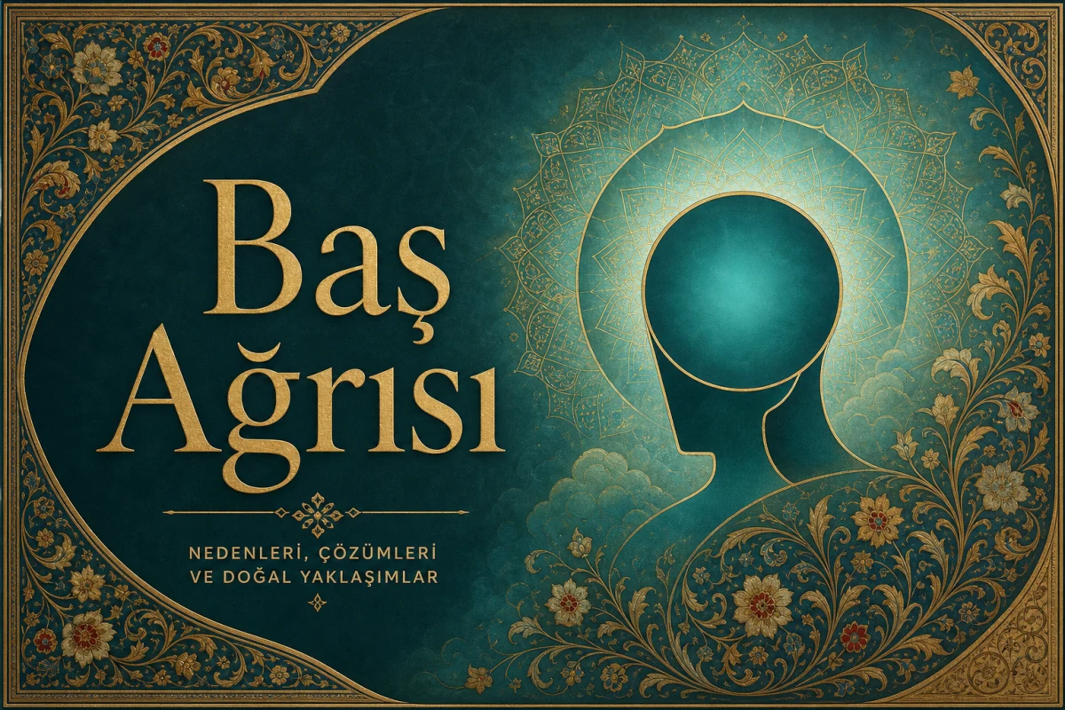 Baş Ağrısı Şifa Duası — Osmanlı tezhipli rukye kapak görseli