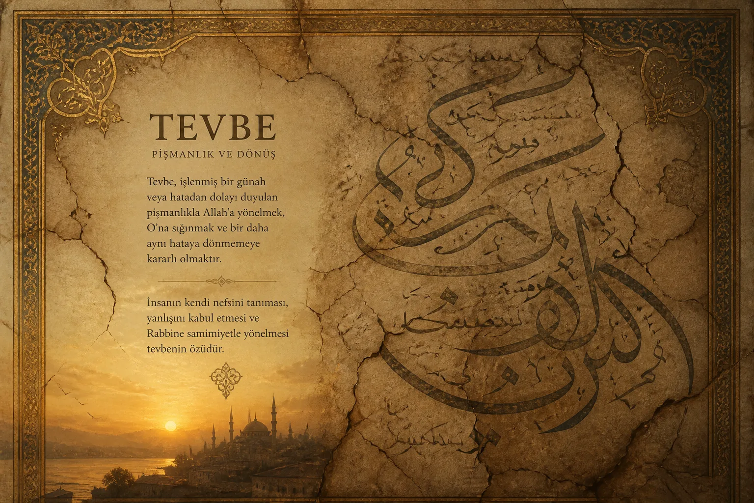 Tevbe Nedir? Manası, Şartları ve Günümüz