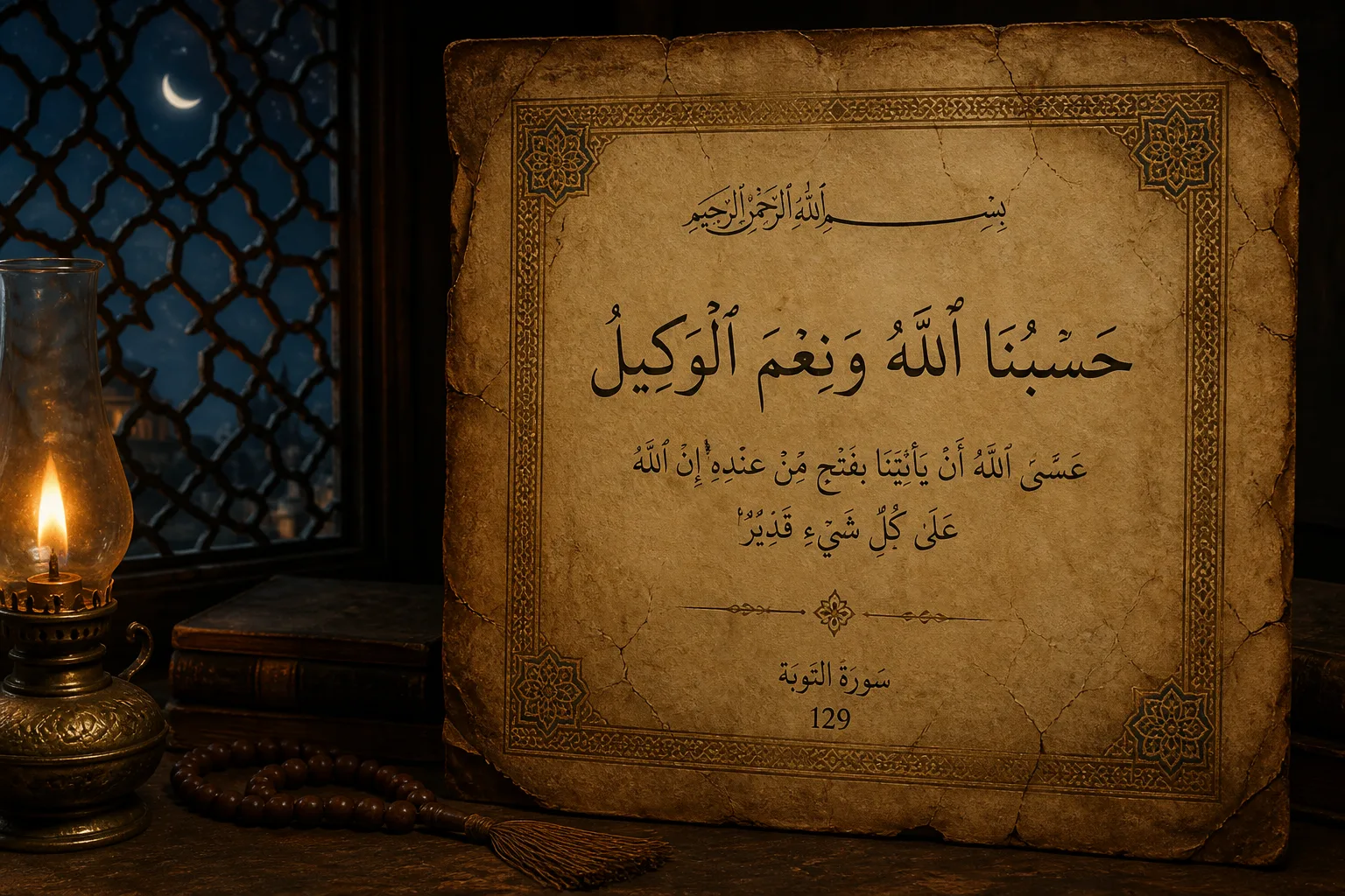 Tevbe Suresi 129. Ayet: Allah Yeter