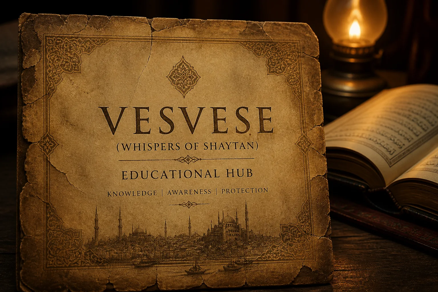 Vesvese — sığınma ve sükûnet kapak