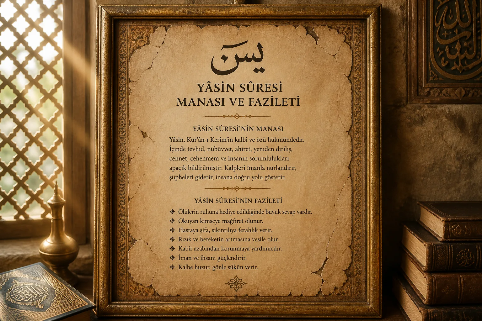 Yasin Suresi Tefsiri: Diyanet Çizgisinde Okuma Çerçevesi